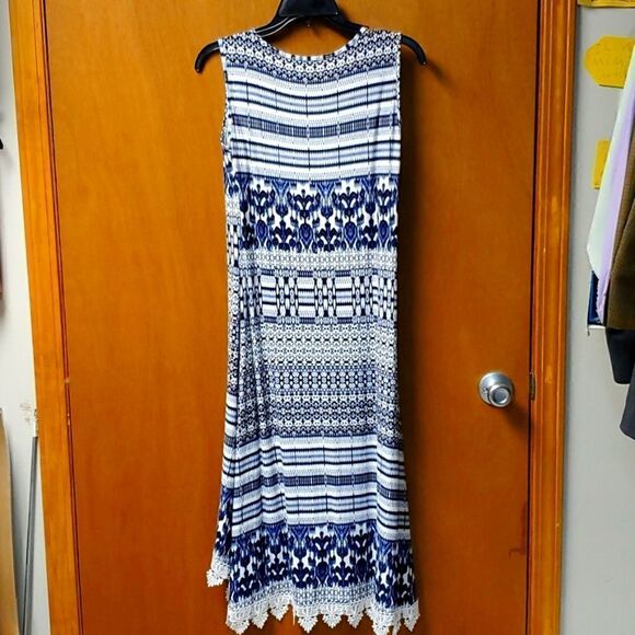 2/15 Sale ,One world, high low dress, size petite large - Picture 3 of 4